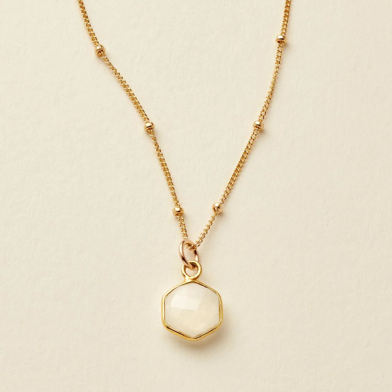 Moonstone Necklace | Made by Mary (US)