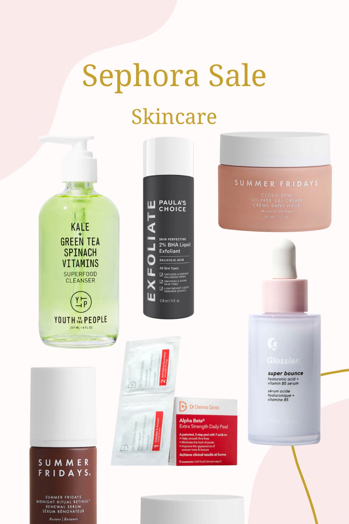 My Sephora Sale Skincare picks 

#sephora #sale #sephorasale 

#LTKFind #LTKsalealert #LTKbeauty