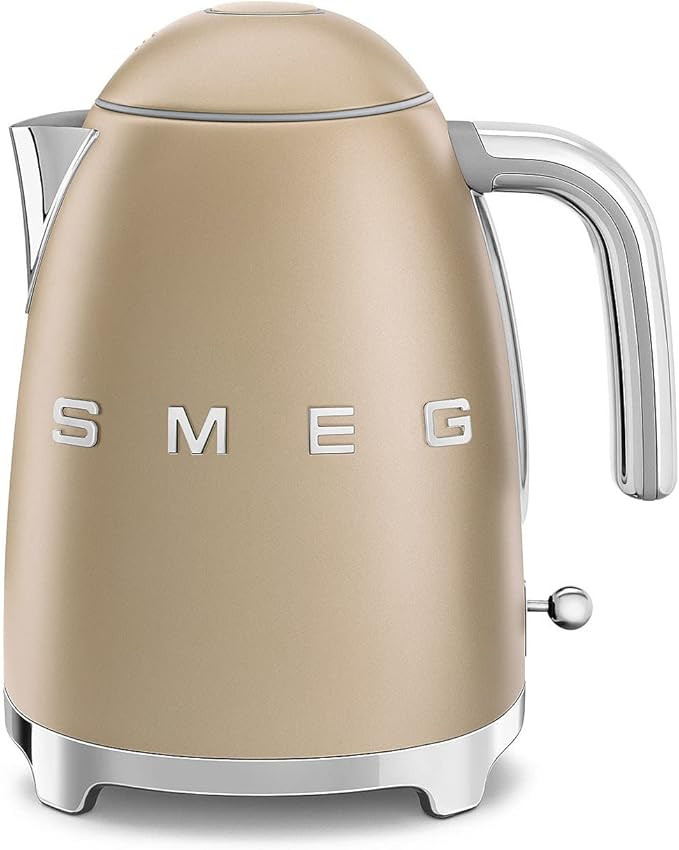 SMEG KLF03 Electric Kettle 1.7L (7 Cup), Retro Hot Water Boiler for Tea & Coffee, Fast Boiling, A... | Amazon (US)