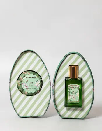 Lírio Eau de Cologne + Creamy Bar Soap Egg kit | Granado