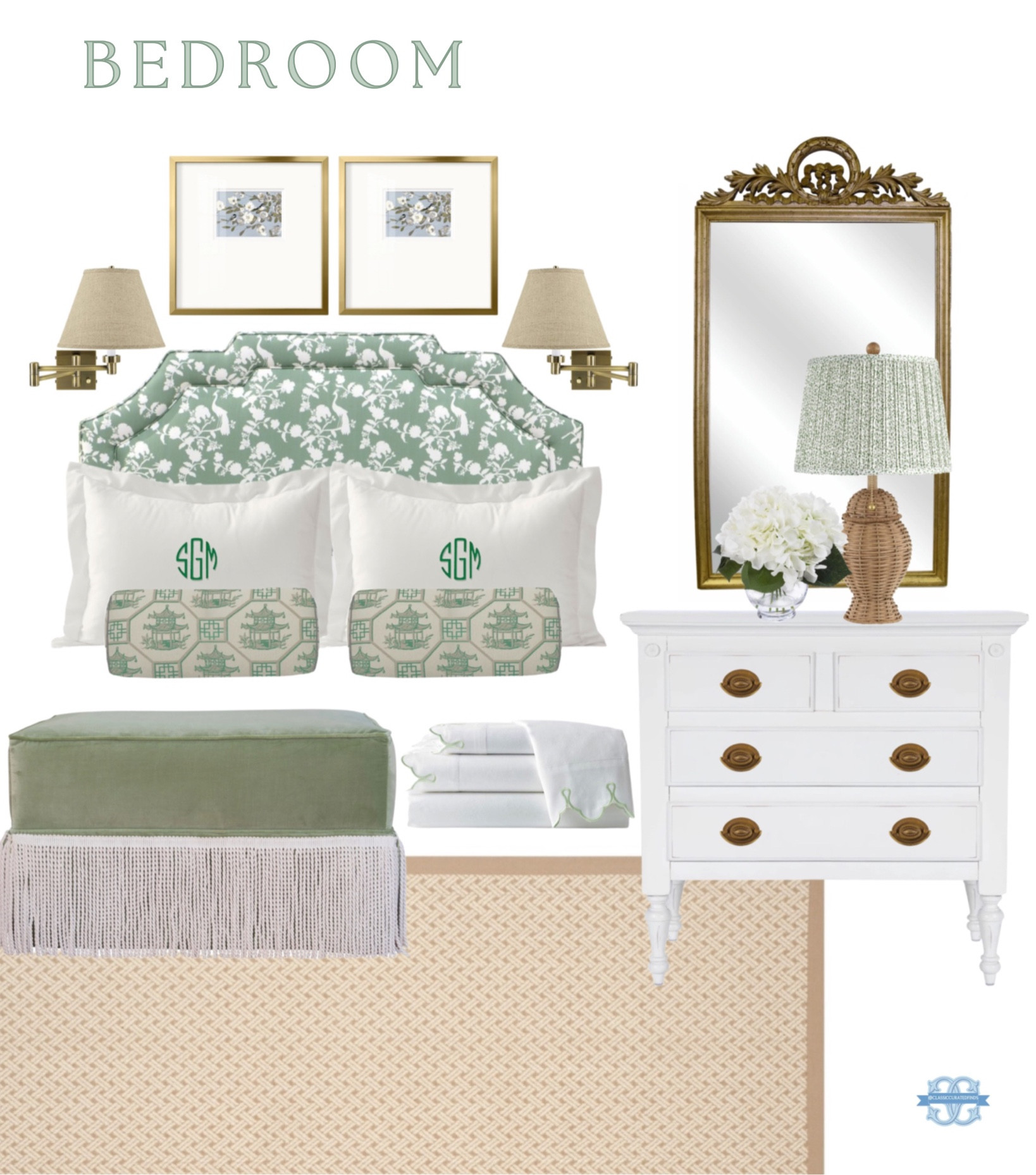 Classic Bedroom with Green Accents 💚

Home Decor, Bedroom Decor, Headboard, Nightstand, Bedroom Design, Bedroom Inspo, Bed Pillows

#LTKhome