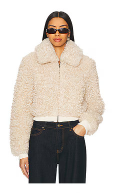 Tularosa Cindy Jacket in Latte Brown from Revolve.com | Revolve Clothing (Global)