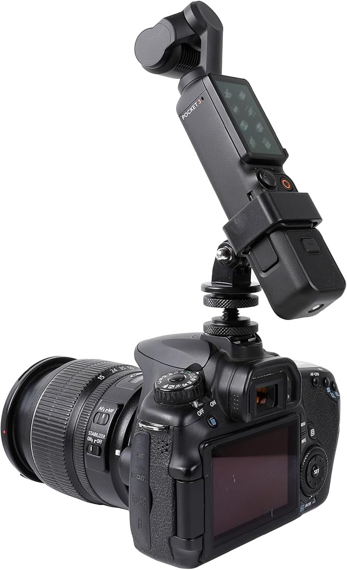 PellKing Clod Shoe Mount Adapter for DJI Osmo Pocket 3 Camera, with DJI Pocket 3 Expansion Adapte... | Amazon (US)