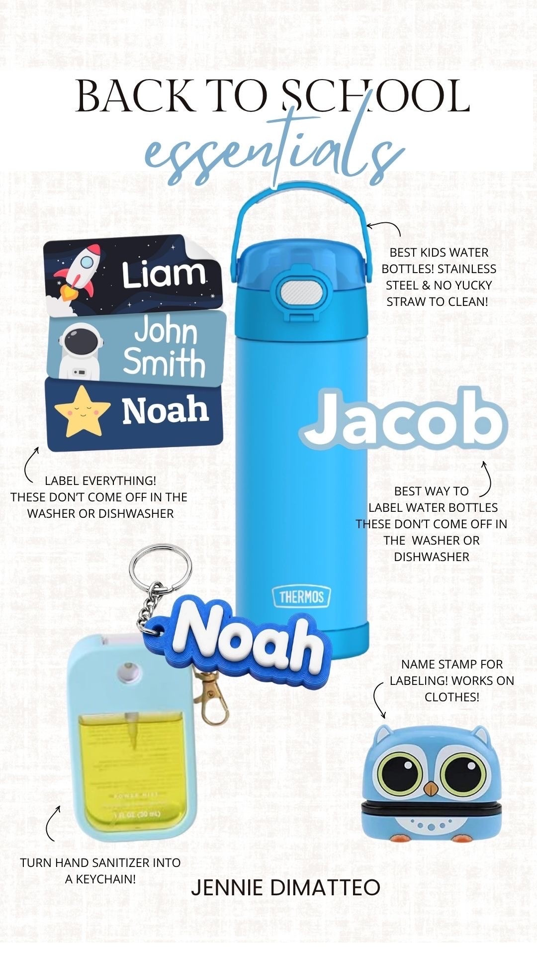 Back to school essentials for boys! 

Back To School. Back To School Finds. Boys Back To School. Name Labels. Custom Labels.

#LTKmomlife #LTKKids #LTKActive