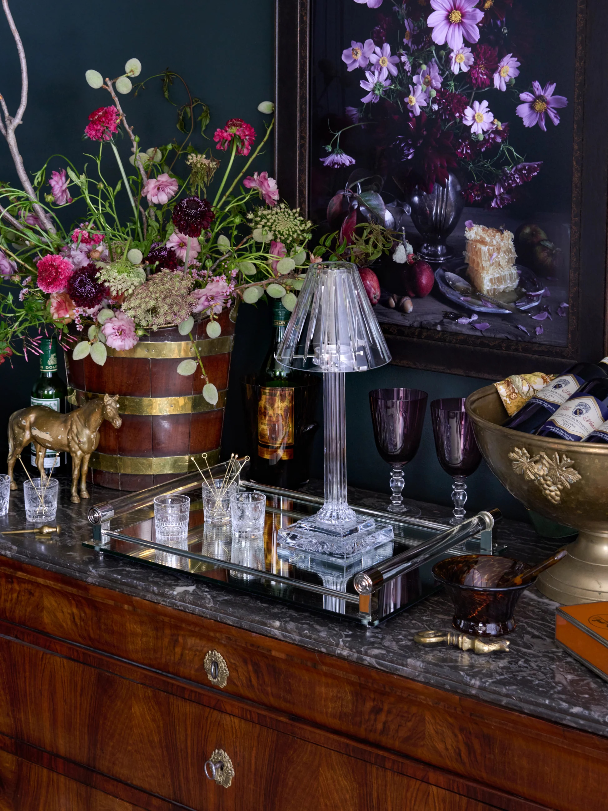 William Yeoward Crystal Vesper Candle Lamp | Weston Table