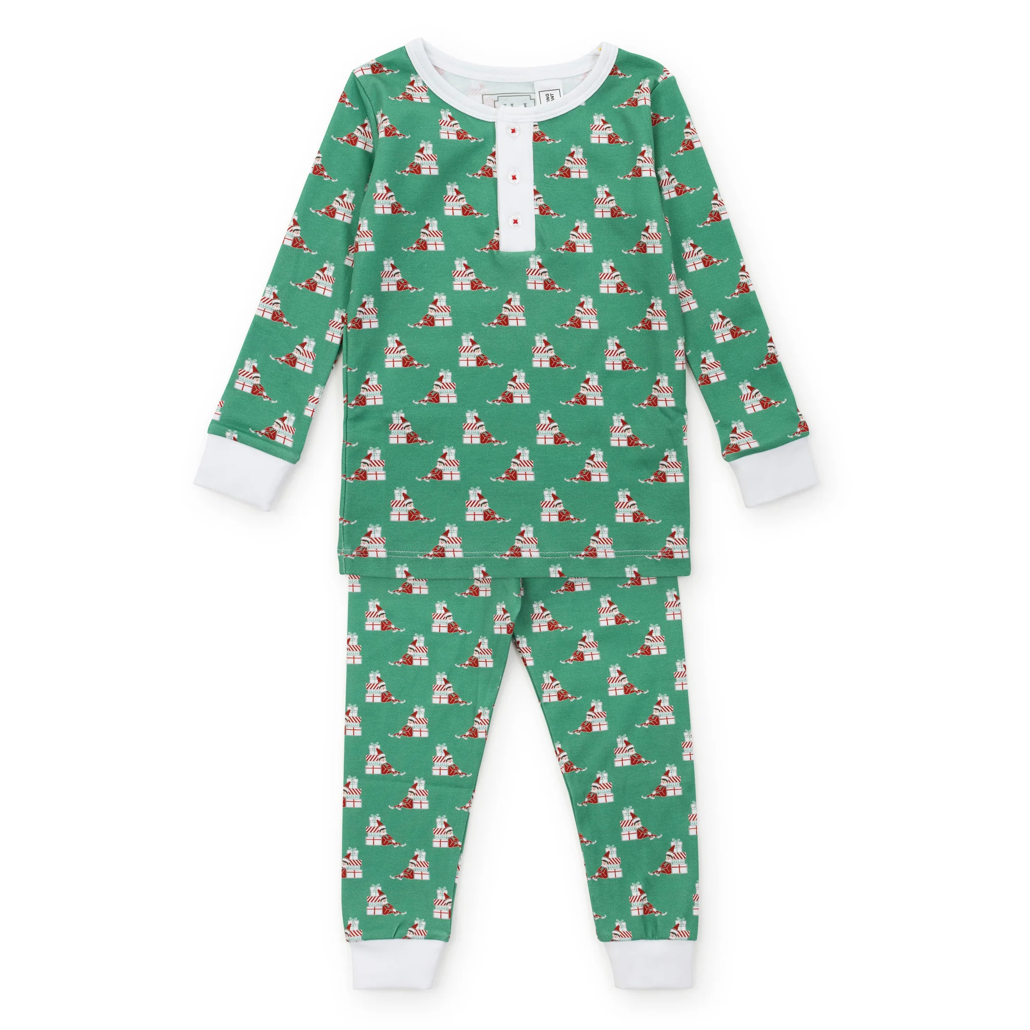 Jack Boys' Pajama Pant Set - Santa's Helper | Lila and Hayes