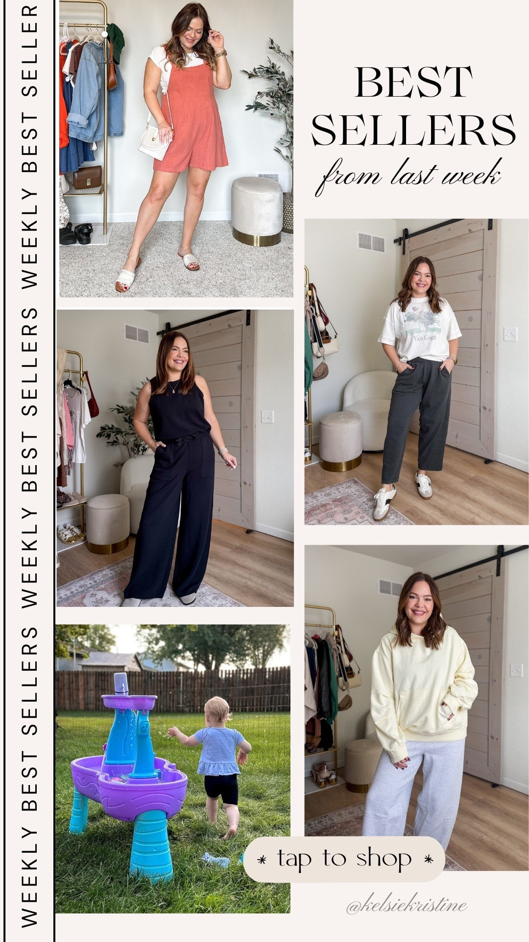 Last week’s best sellers // lots of casual fashion finds as we move into spring weather and toddler water table. I’m loving the Spanx jumpsuit / use code KELSIEKXSPANX for a discount on their site // oversized hoodie / barrel sweatpants / aerie fashion / romper / spring fashion / summer fashion / neutral jumpsuit / toddler must haves / water table 

#LTKMidsize #LTKSeasonal #LTKKids