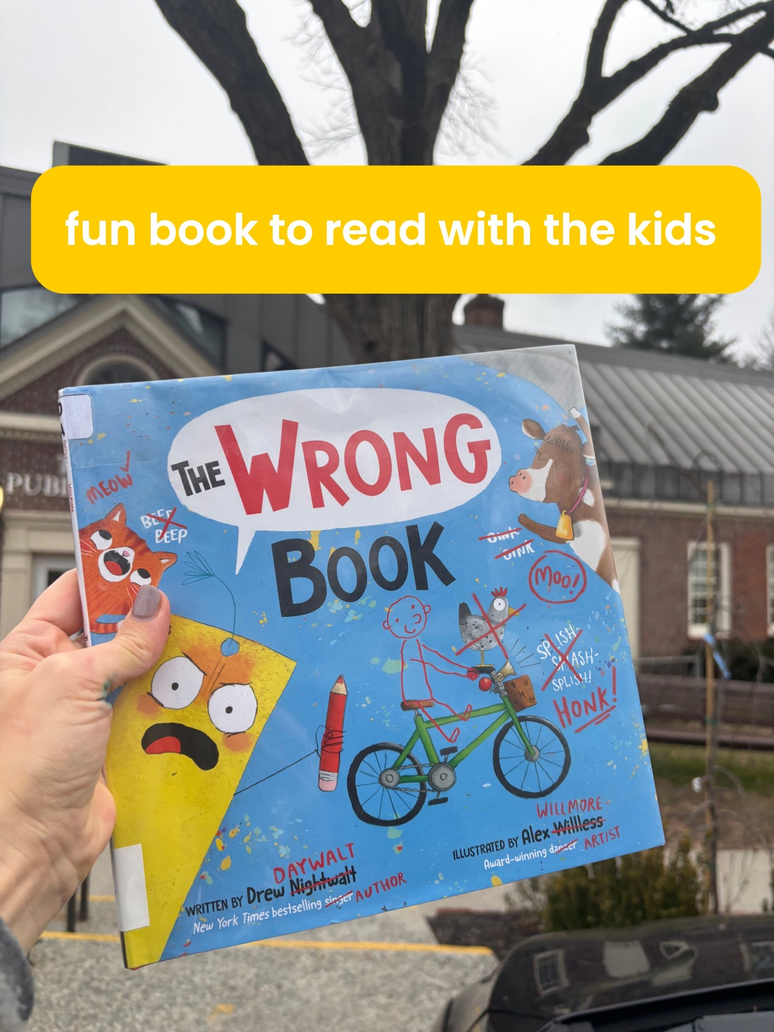 Such a fun book to read with the kids- my six year old loved it! 