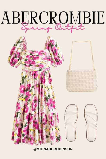 Abercrombie - loving this dress for spring!!💖

Spring fashion, summer fashion, affordable fashion, dress, sandals, purse, vacation outfit, resort wearr

#LTKstyletip #LTKfindsunder100 #LTKsalealert