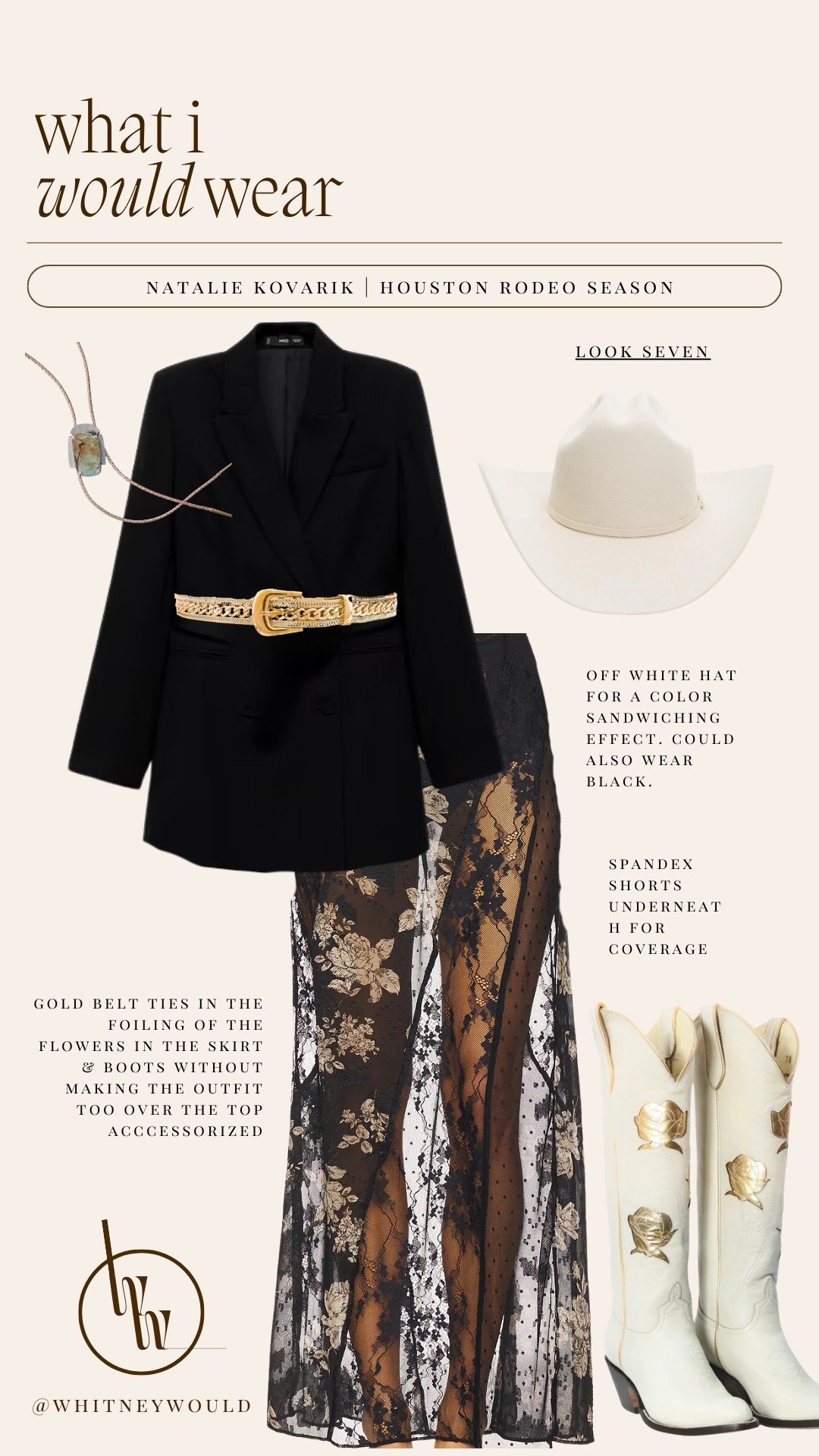 This look was thoughtfully curated for a styling client attending Houston Rodeo. If you're interested in similar styling services, feel free to reach out via Instagram DM or at whitney@whitneywould.com 🤎

#LTKShoeCrush #LTKStyleTip #LTKFindsUnder100
