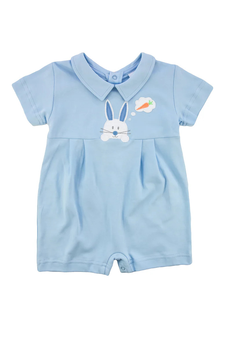 Knit Shortall With Bunny | Florence Eiseman