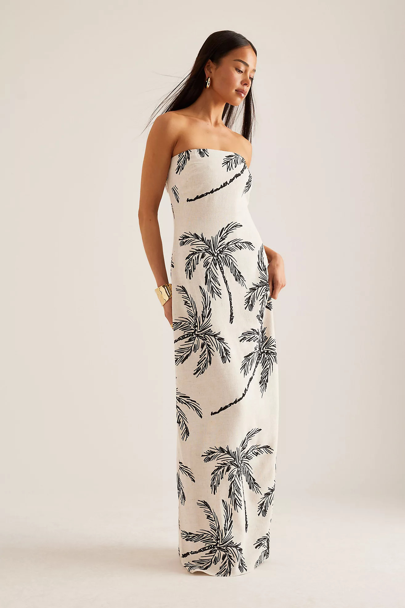 4th & Reckless Carmel Strapless Maxi Dress | Anthropologie (UK)