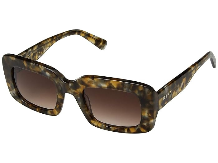 DIFF Eyewear Sterling (Sea Turtle/Brown) Fashion Sunglasses | Zappos