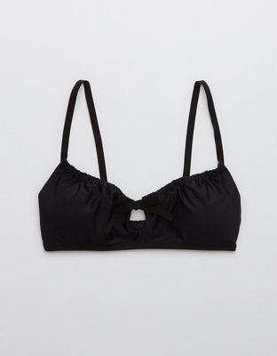 Aerie Ruched Scoop Bikini Top | American Eagle Outfitters (US & CA)