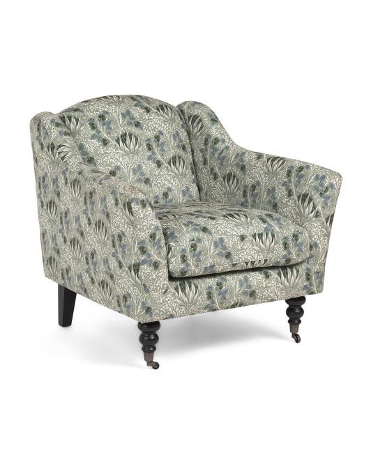 33x32.5 Lily Artichoke Sage Accent Chair | TJ Maxx