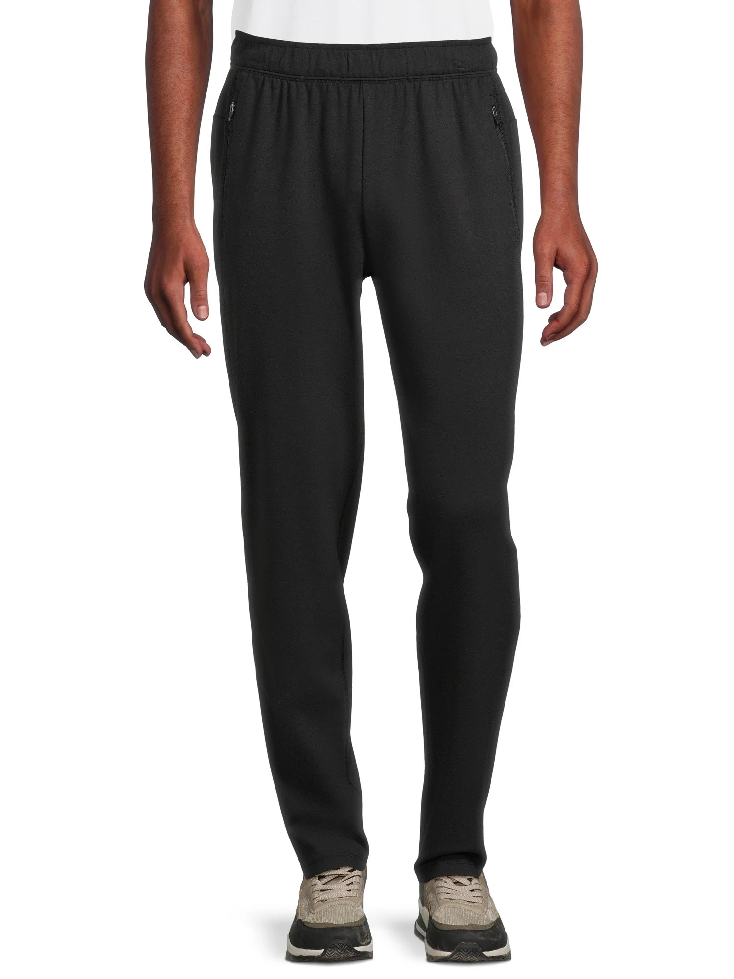 Athletic Works Men's and Big Men's Slim Knit Pants, Sizes S-3XL | Walmart (US)