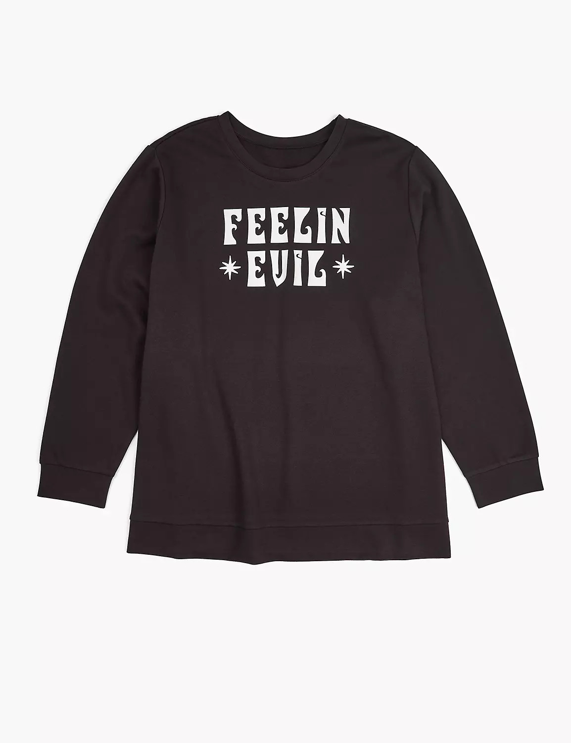 Feelin Evil Graphic Sweatshirt | LaneBryant | Lane Bryant (US)