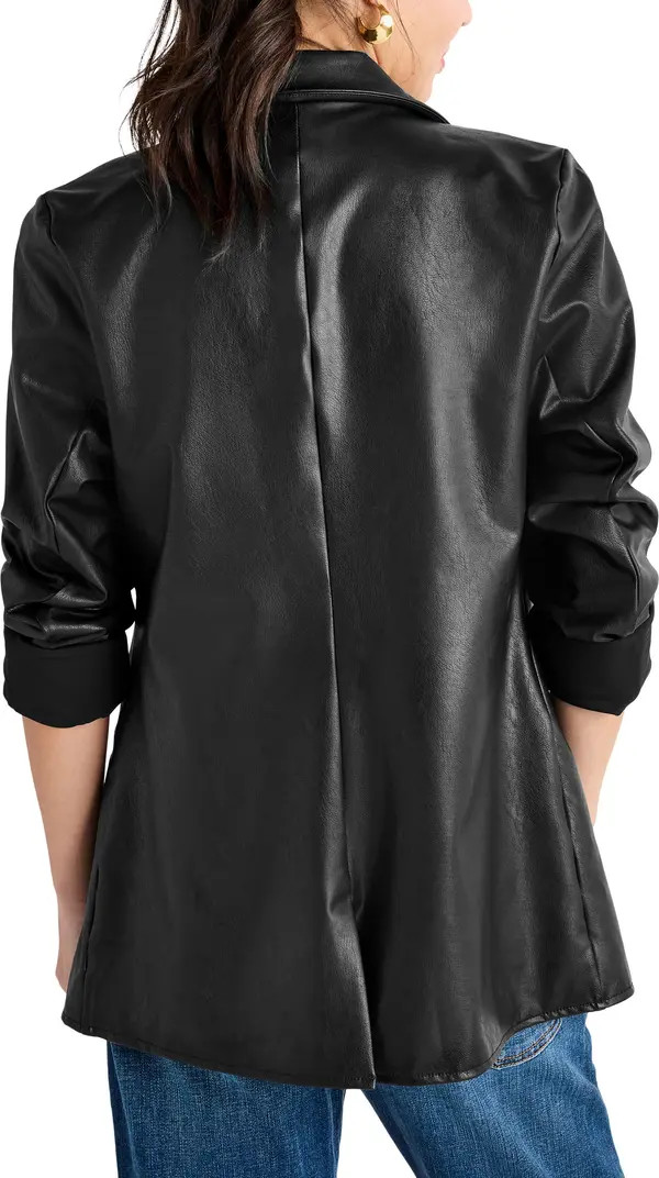 Faux Leather Blazer | Nordstrom Rack