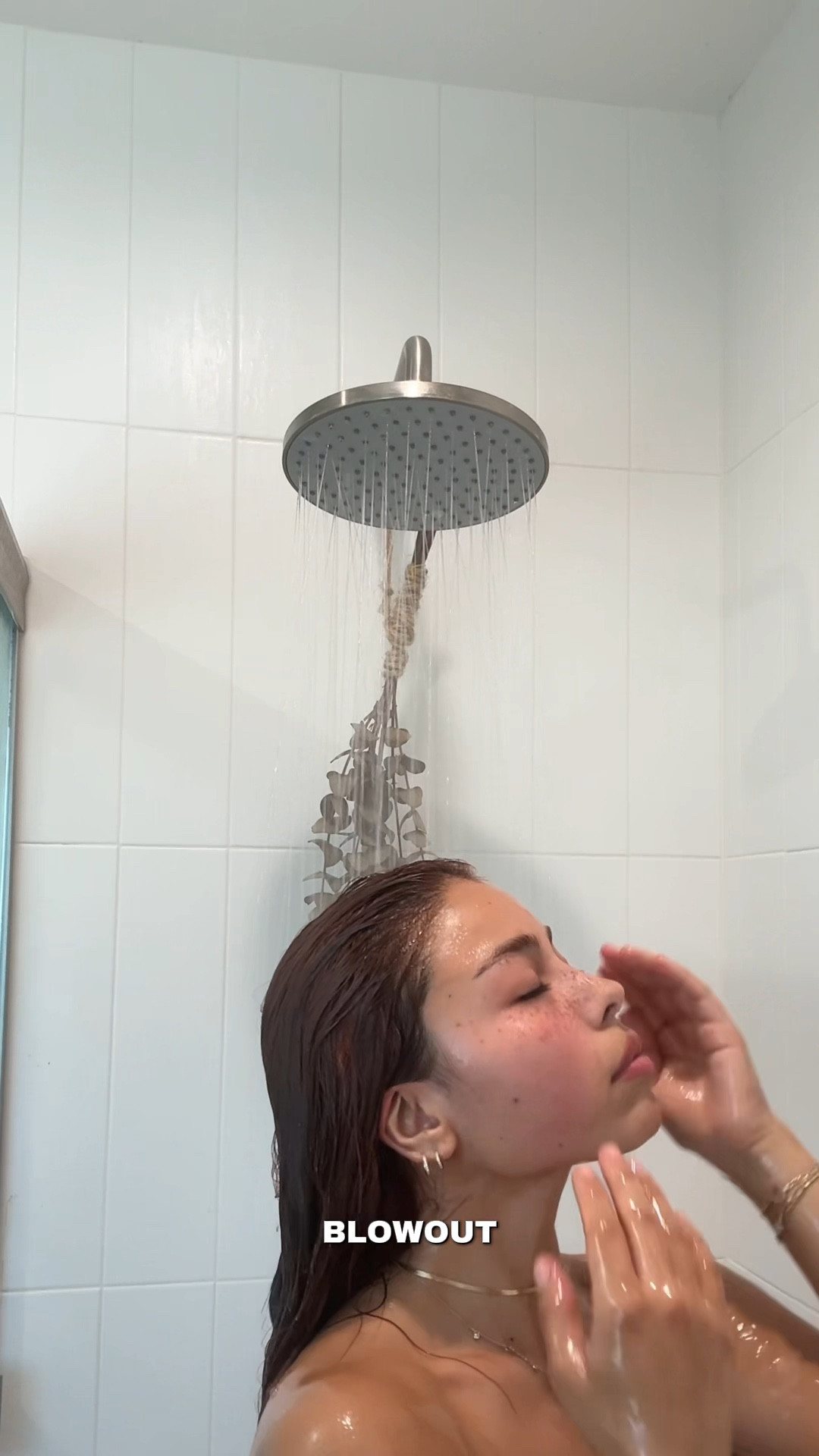 Hair wash day with tape ins 🥰#hairwash #tapeins 