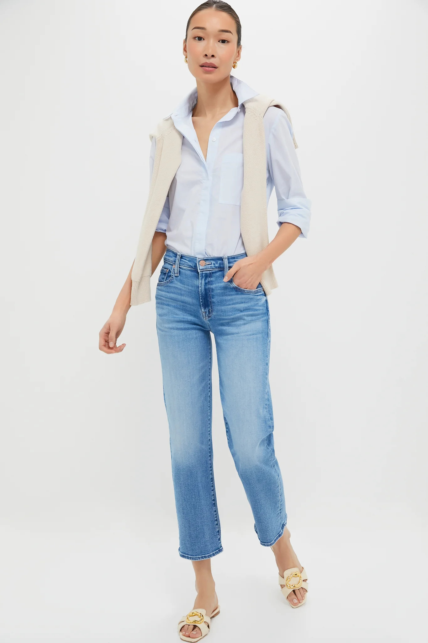 Out of the Blue The Mid Rise Rambler Zip Ankle | Tuckernuck (US)