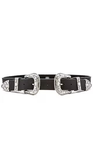 B-Low the Belt Bri Bri Waist Belt in Black & Silver | Revolve Clothing (Global)