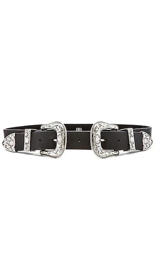 Bri Bri Waist Belt in Black & Silver | Revolve Clothing (Global)
