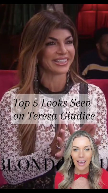 My Top 5 Looks Seen on Teresa Giudice on the Real Housewives of New Jersey