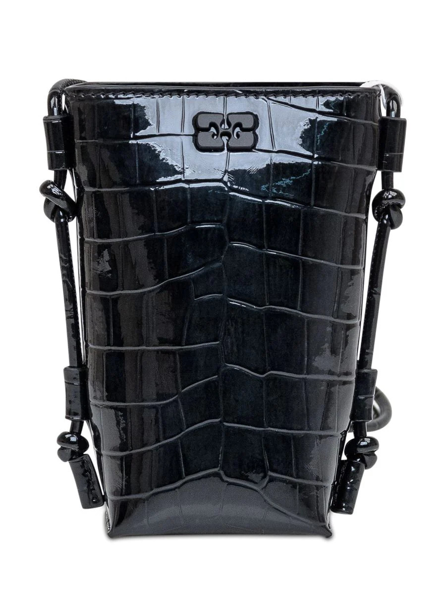 Ganni Bou Croco Bag | Baltini