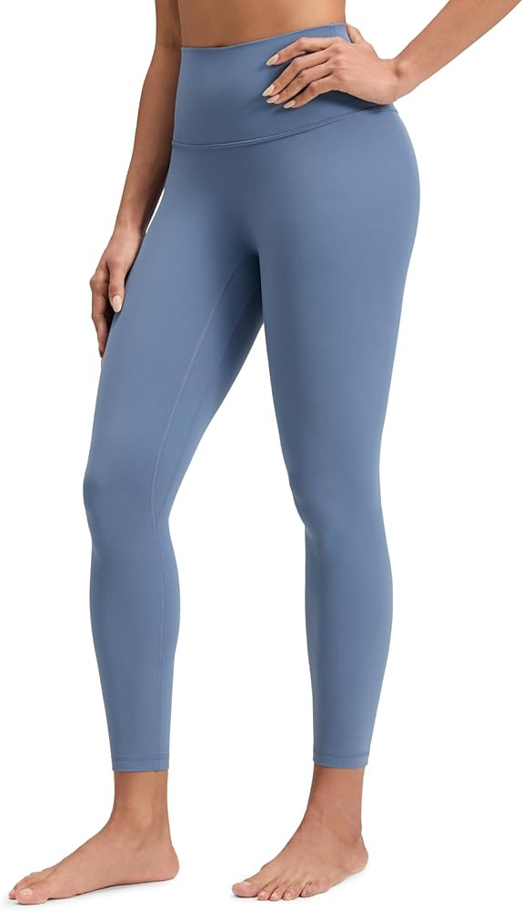CRZ YOGA Butterluxe No Front Seam Yoga Leggings 25" - High Waisted Womens Lounge Pants Pilates Wo... | Amazon (US)