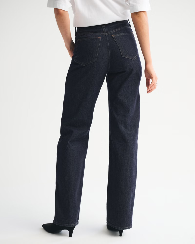 High Rise Loose Jean | Abercrombie & Fitch (UK)