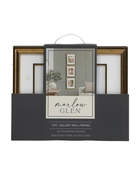 3pk 11x14 Matted To 8x10 Gallery Wall Portrait Set | TJ Maxx