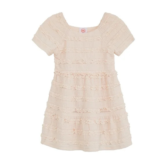 Wonder Nation Toddler Girls Play Dress, Sizes 12M-5T | Walmart (US)