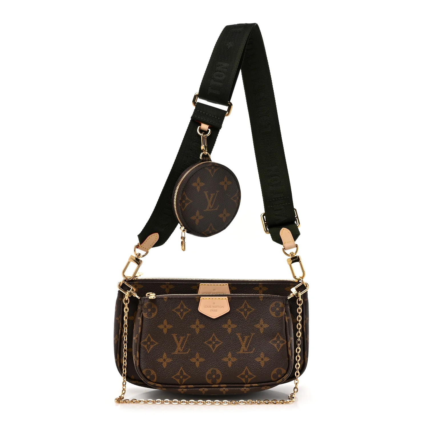 Monogram Multi Pochette Accessories Kaki | FASHIONPHILE (US)