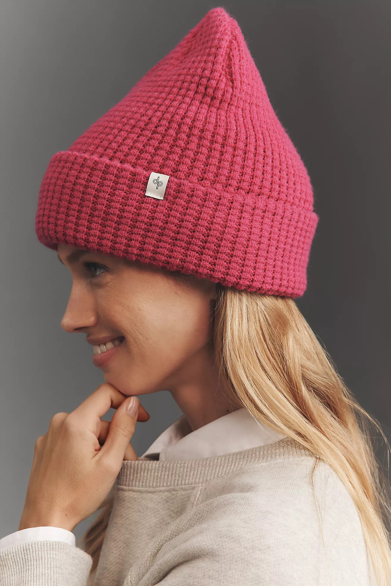 Daily Practice Waffle-Knit Beanie | Anthropologie (US)