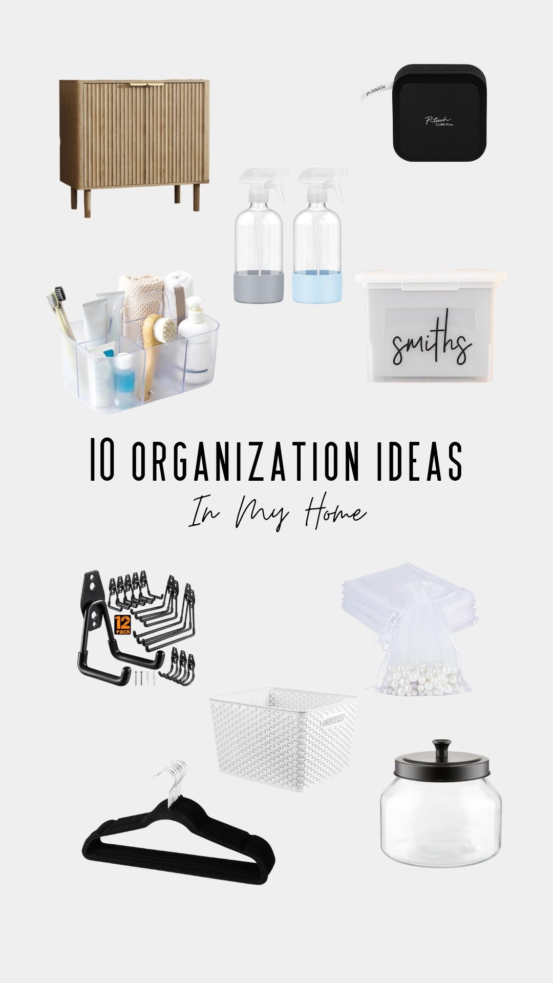 A few of my latest organization additions in my home! It’s the little things that make a difference  