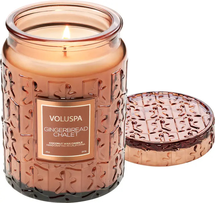 Voluspa Gingerbread Chalet Large Jar Candle | Nordstrom | Nordstrom