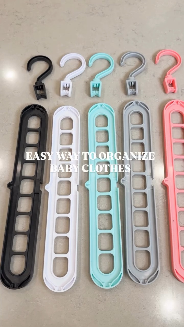 My babies clothing was getting a little chaotic and i desperately needed an easy way to organize it all. These hangers were super simple to use and freed up additional space!



#momhack #organization #babyclothes #babynursery

#LTKHome