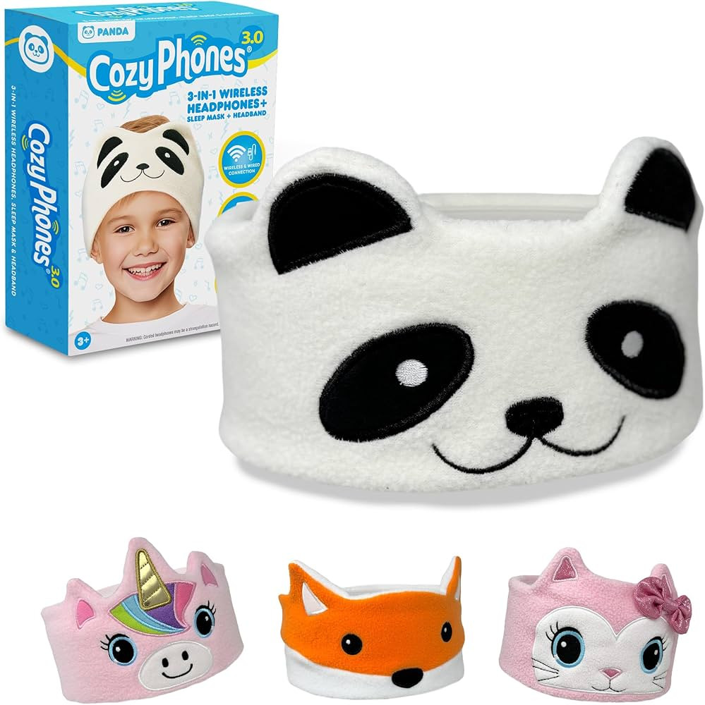 Toddler Headphones Wireless - for 2+ Year Old Girl & Boy - Kids Headband Headphones for Plane –... | Amazon (US)