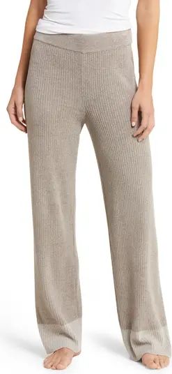 Barefoot Dreams® CozyChic™ Ultra Lite® Colorblock Ribbed Lounge Pants | Nordstrom | Nordstrom