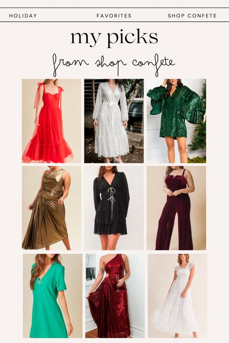 Shop Confete is one of my absolute favorites year round, but they definitely knock it out of the park during the holidays. Between new years and Christmas, they have something for everyone  

#LTKHoliday #LTKfindsunder100 #LTKSeasonal