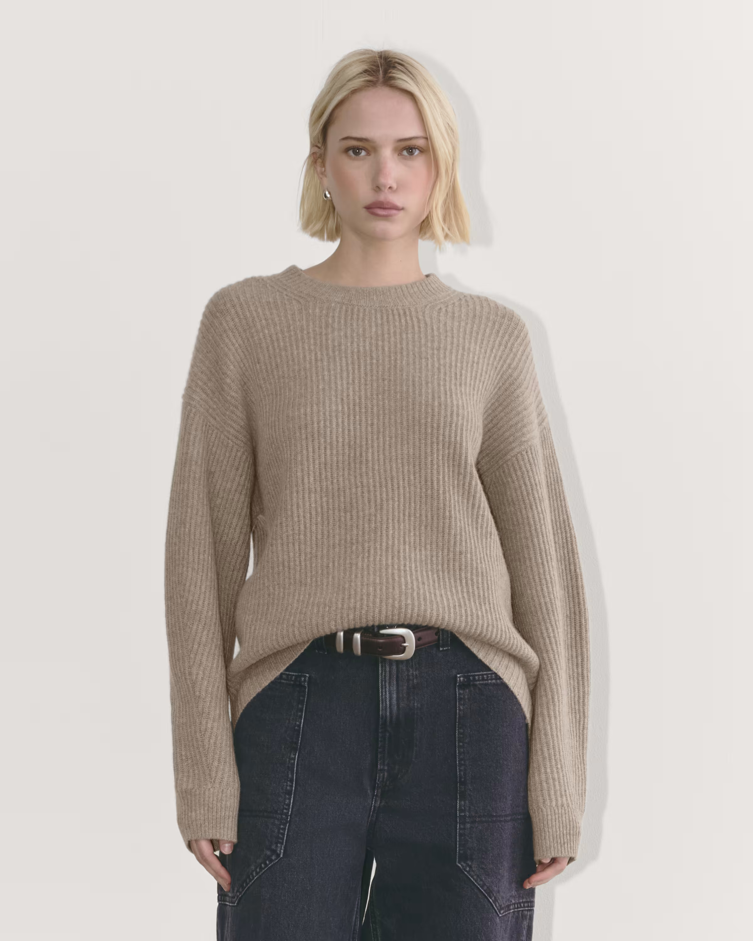 The Cocoon Crew in Wool Cashmere | Everlane