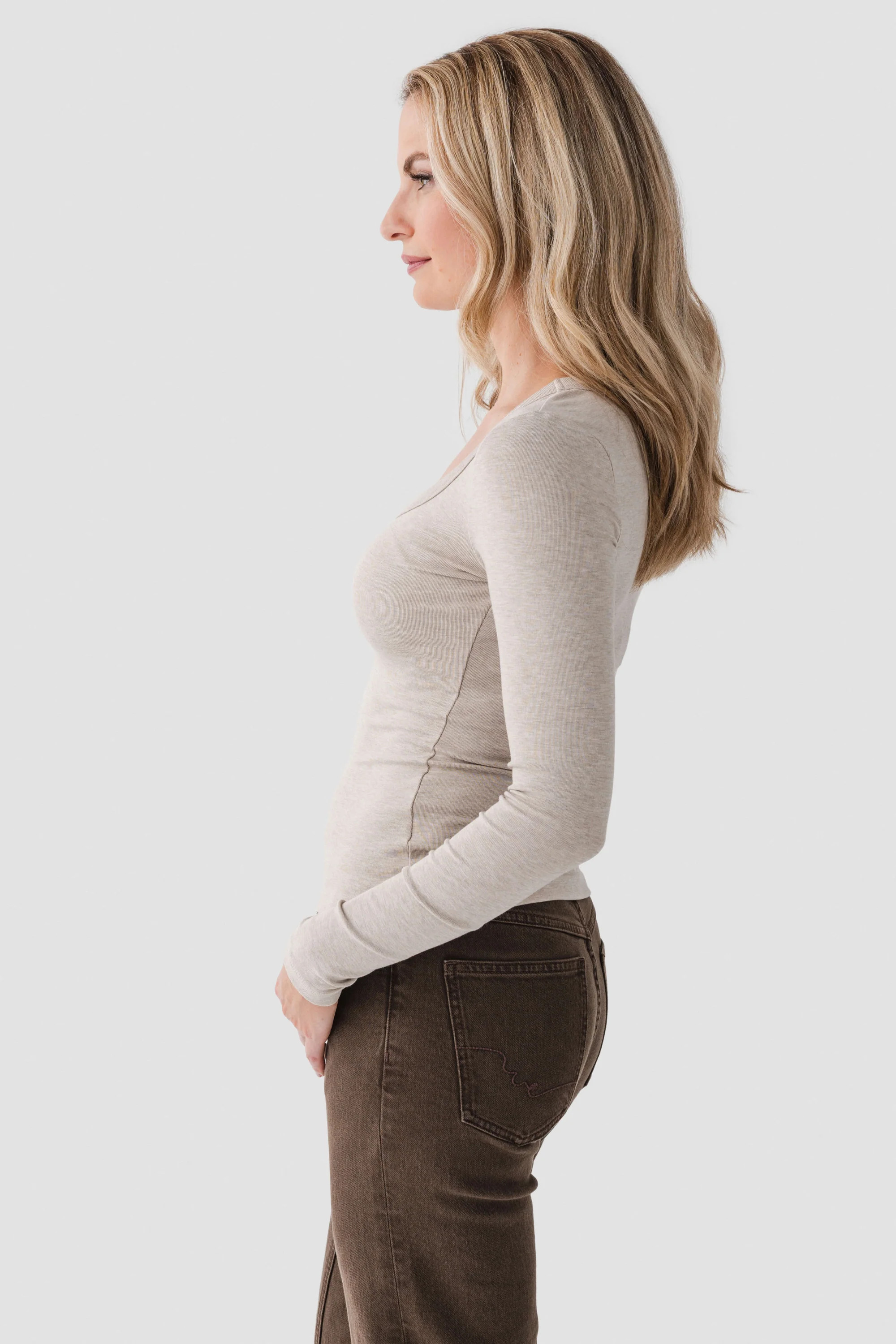 Z Supply Second Skin Scoop Neck Top | Social Threads