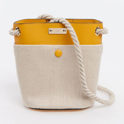 Beige & Mustard Cross Body Bag | TK Maxx