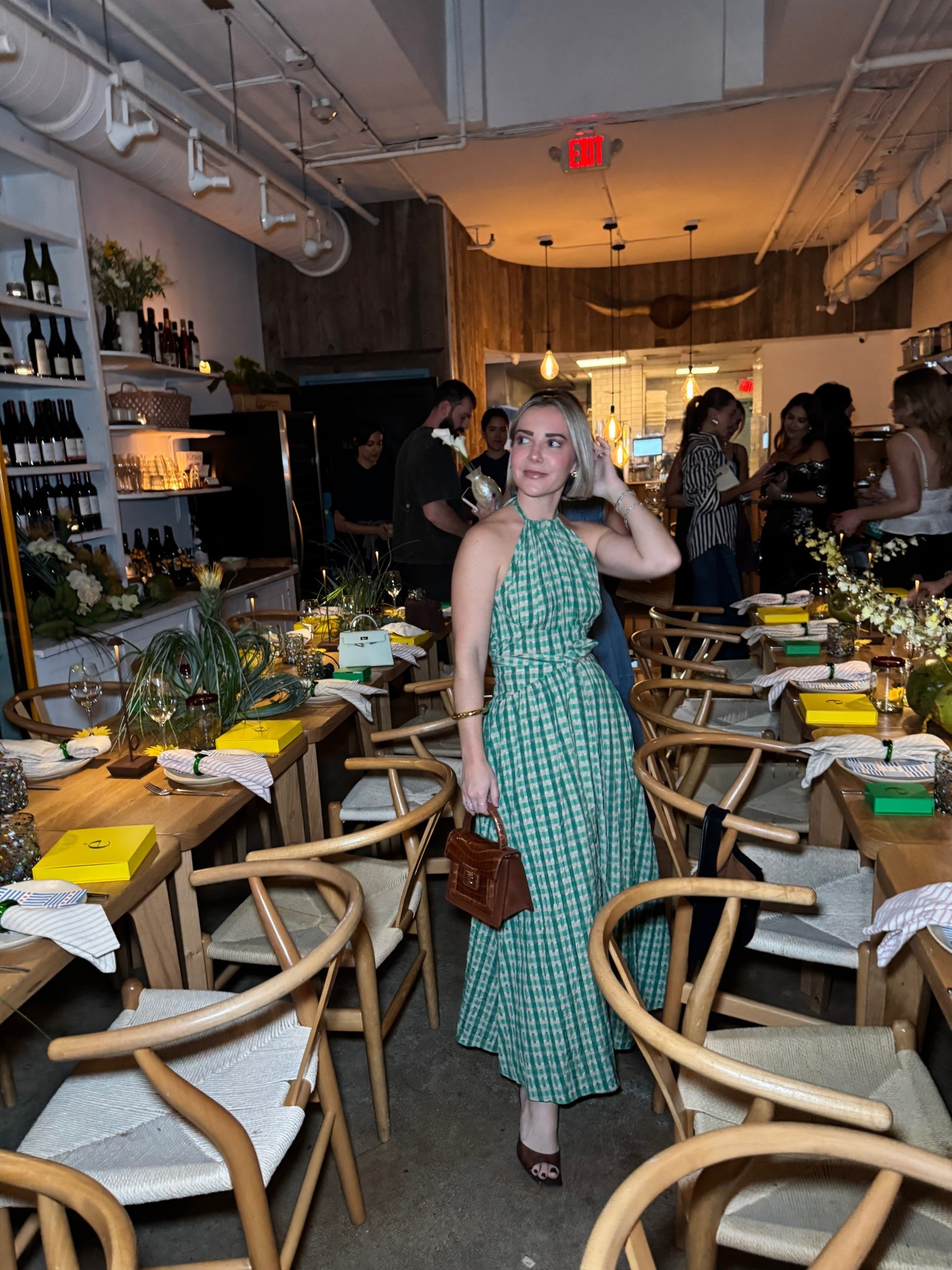 Last night’s outfit to celebrate Shopbop’s Miami Pop Up 

Spring dress, green dress, brown heels 

#LTKNYFW #LTKootd #LTKgrwm