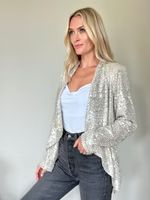 standout blazer [champagne] | Six fifty clothing