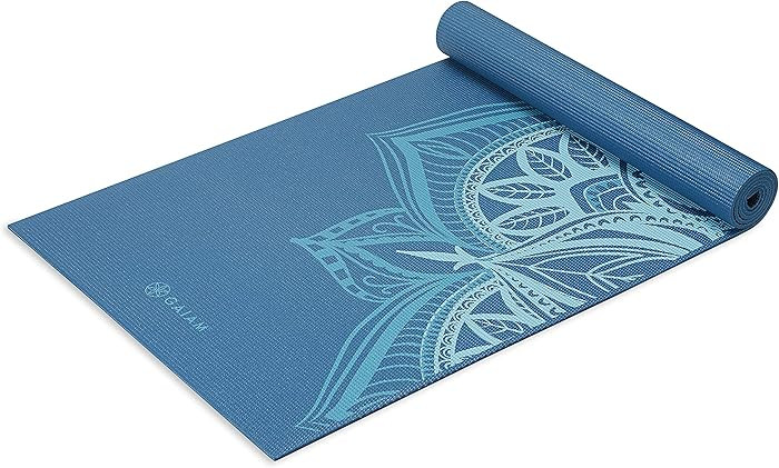 Gaiam Yoga Mat - Premium 6mm Print Extra Thick Non Slip Exercise & Fitness Mat for All Types of Y... | Amazon (US)