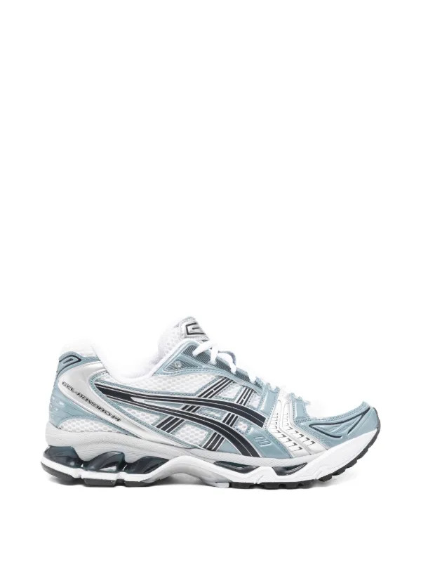 ASICS Kayano 14 logo-detail Sneakers | White | FARFETCH UK | Farfetch Global