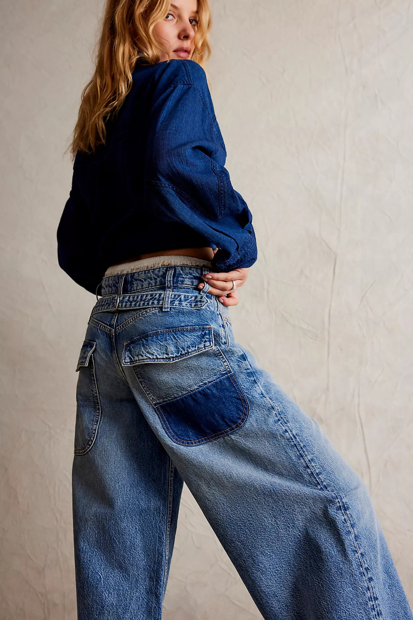 We The Free Waterfalls Baggy Wide-Leg Jeans | Free People (Global - UK&FR Excluded)
