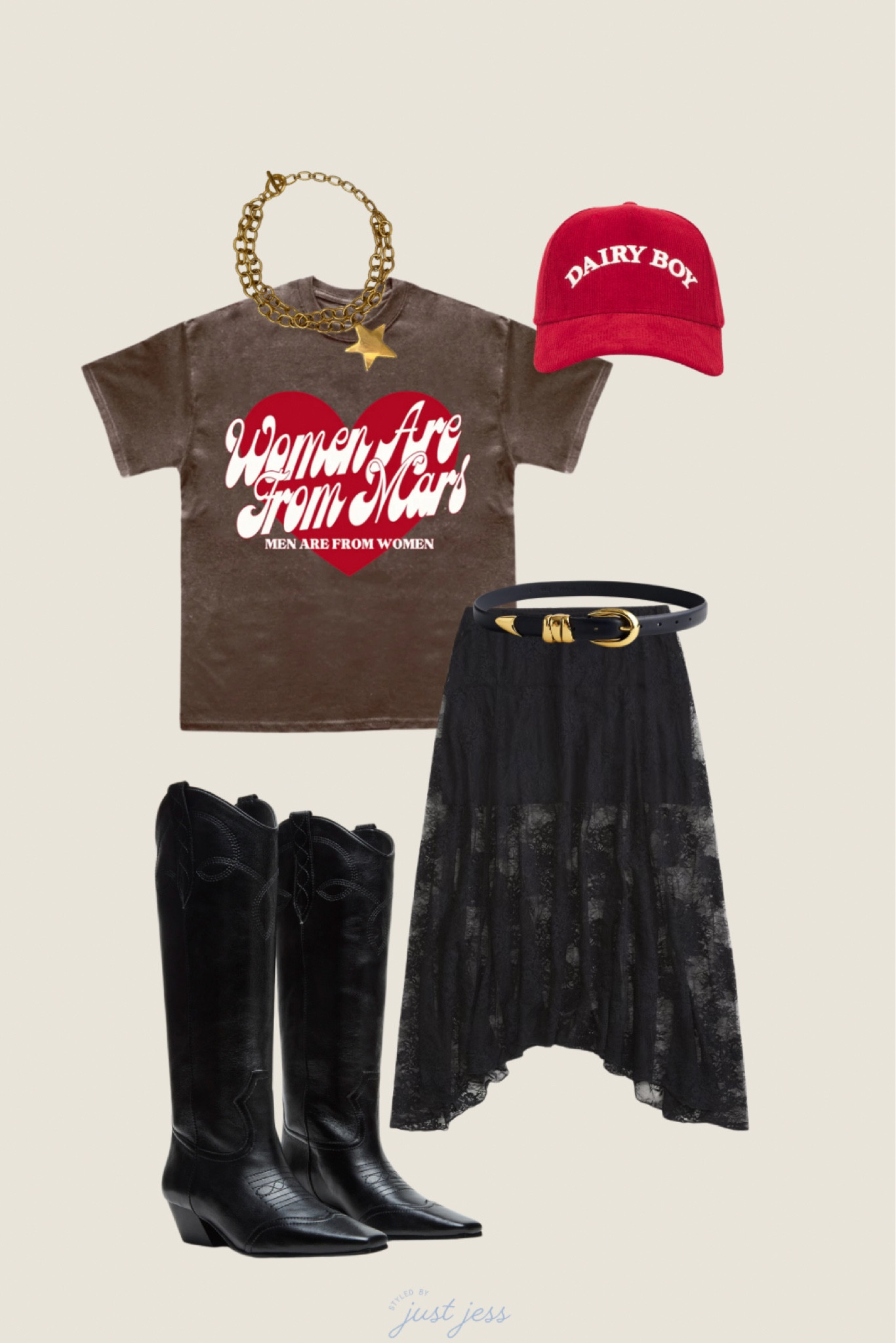 country concert outfit inspiration for any season: also perfect if you’re going to a country concert over Valentine’s Day!

// lace skirt, boots, black cowboy boots, Valentine’s Day 

#LTKSeasonal