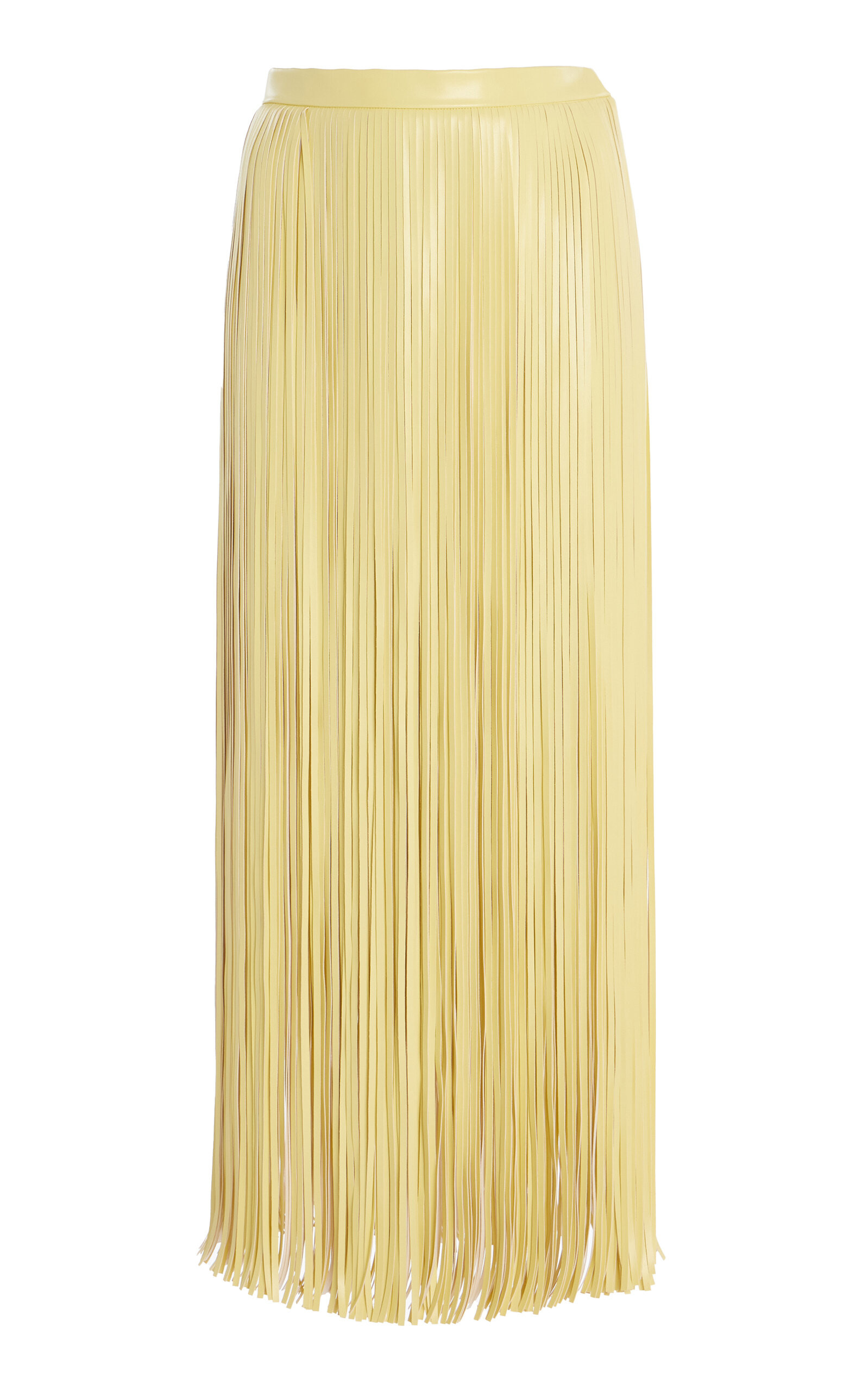 Veda Fringed Faux-Leather Maxi Skirt | Moda Operandi (Global)
